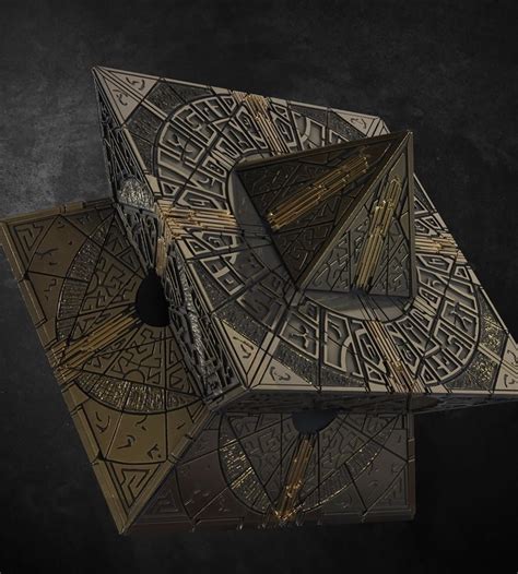 stainless steel hellraiser puzzle box|hellraiser all configurations.